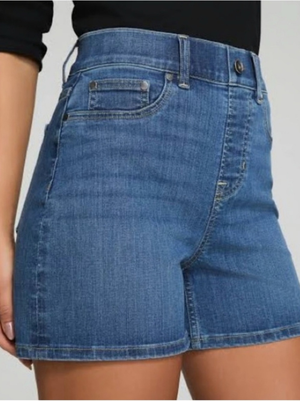 Spanx Denim Shorts -Brand New With Tags